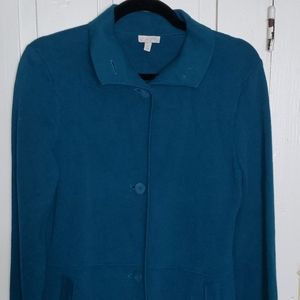 Teal Talbots Cardigan